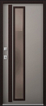 Дверь Термо-14 Шоколад муар - кашемир грей DIS007479 фото